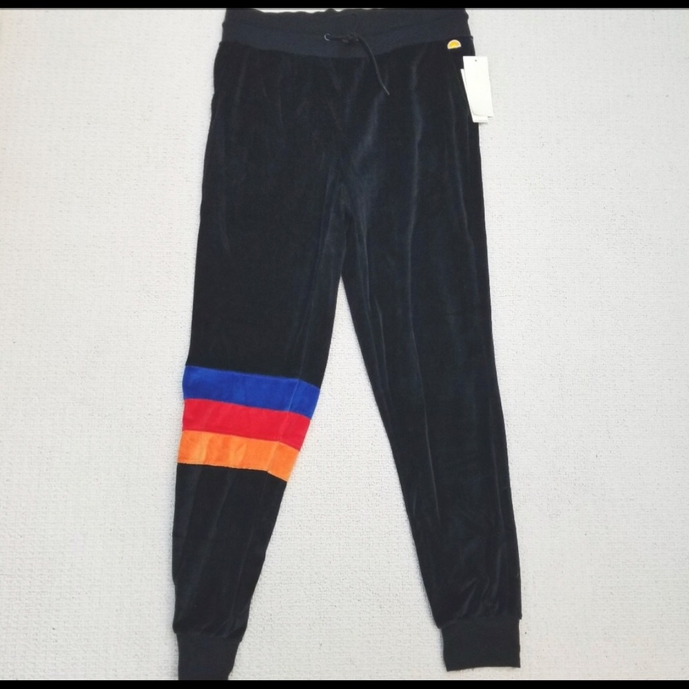 🌈 C&C California Velour track pants